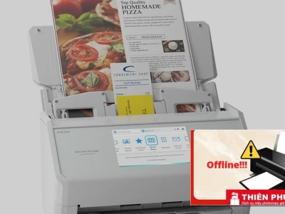Khắc Phục Tình Trạng Máy In Ricoh Bị Offline Hiệu Quả
