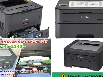 Máy in Brother 2240D Bị Kẹt Giấy Nguyên Nhân và Cách Khắc Phục Hiệu Quả