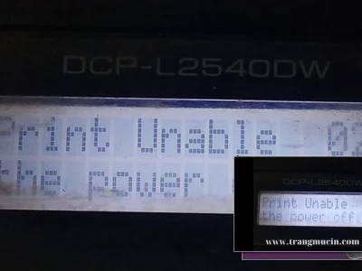 Máy in Brother Báo Lỗi Print Unable 02 Nguyên Nhân và Cách Khắc Phục Tại Nhà