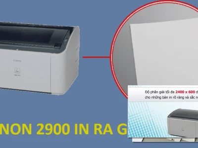 Máy In Canon 2900 In Giấy Trắng Nguyên Nhân Và Cách Khắc Phục