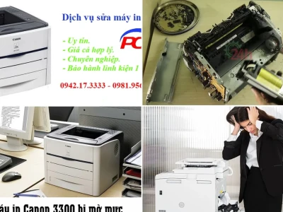 Máy In Canon 3300 Bị Mờ Mực Nguyên Nhân Và Cách Khắc Phục Hiệu Quả