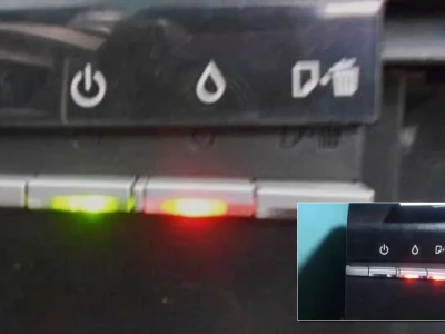 Máy In Epson 1390 Báo Đèn Mực Khắc Phục Ra Sao