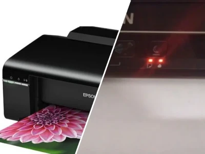 Máy In Epson T60 Báo Hai Đèn Đỏ Hướng Dẫn Xử Lý Triệt Để